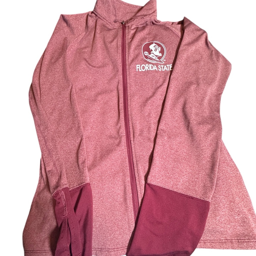 Rivalry Threads Florida State Varsity Jacket - Maroon